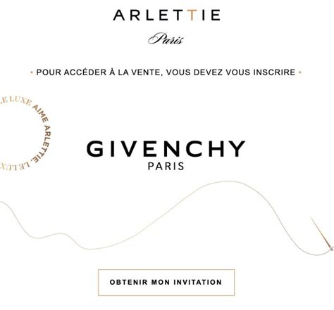 vente privée givenchy